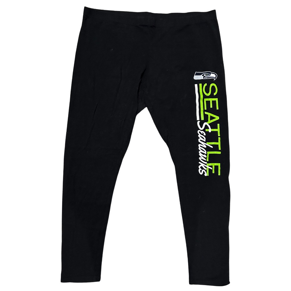 Women’s Seattle Seahawks Black Leggings Size XL